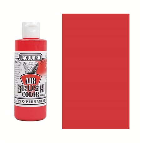 Краска Jacquard Airbrush Color красный флуоресцентный 118мл
