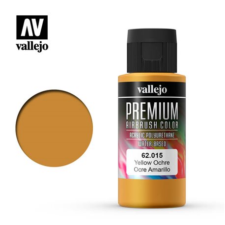 Охра желтая краска акрил-уретановая Vallejo Premium