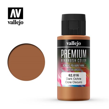 Охра темная краска акрил-уретановая Vallejo Premium