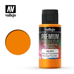 Оранжевая флуор.Краска акрил-уретановая Vallejo Premium
