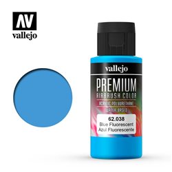 Синий флуор.Краска акрил-уретановая Vallejo Premium