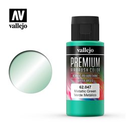 Металлик зеленый.Краска акрил-уретановая Vallejo Premium
