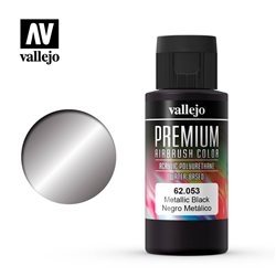 Металлик черный.Краска акрил-уретановая Vallejo Premium